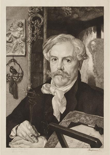 PORTRAIT OF EDMOND DE GONCOURT