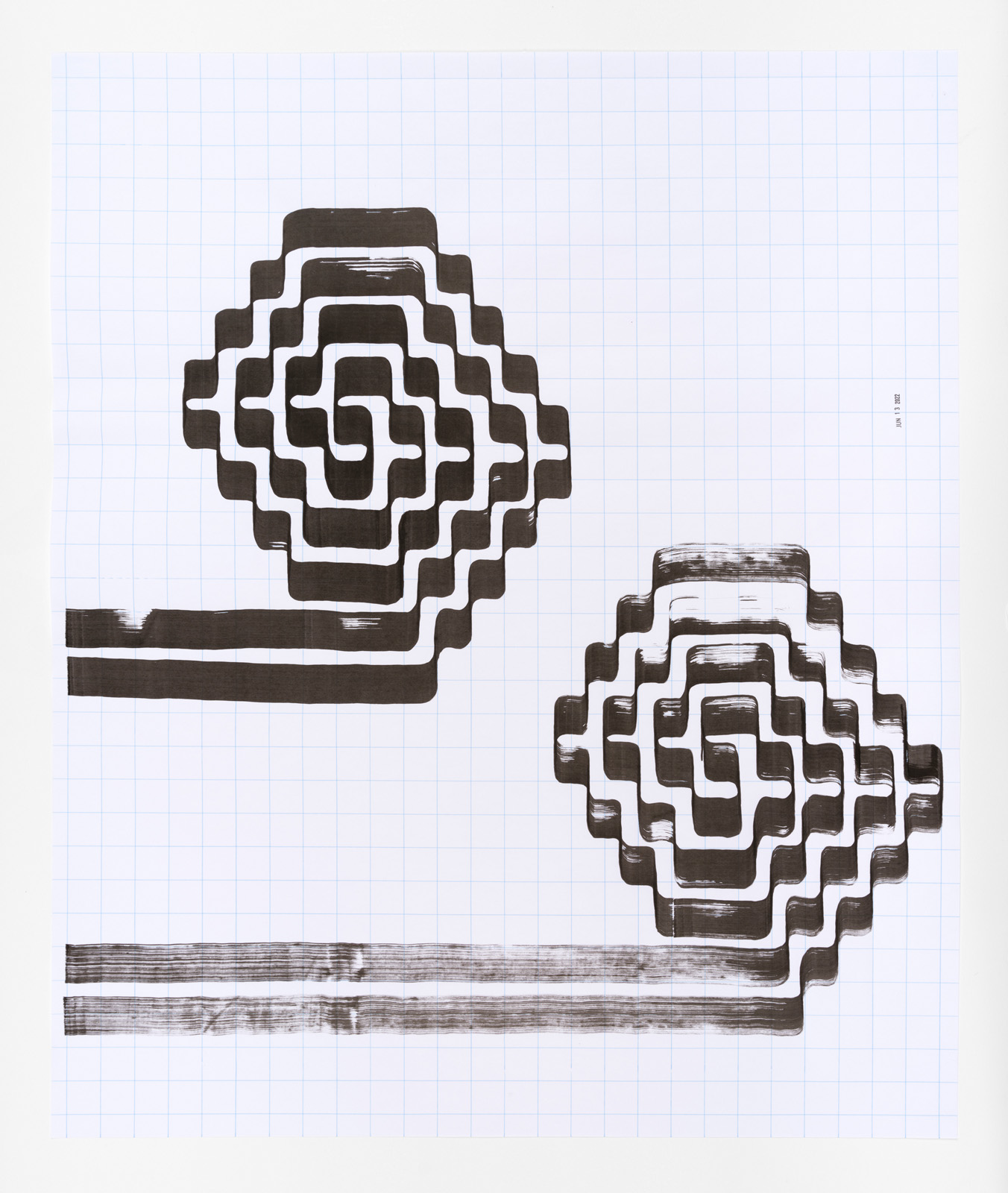 Ligature Drawing, 13 June 2022