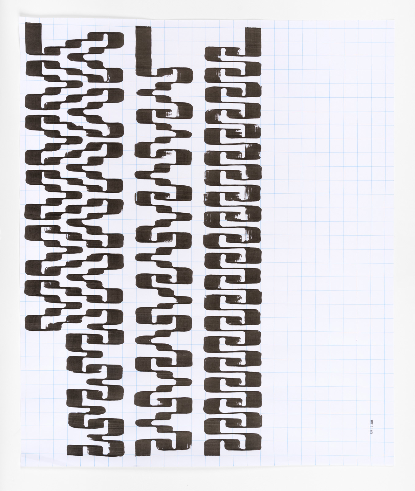 Ligature Drawing, 20 March 2022