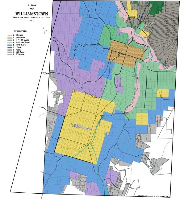 Hudson Ma Zoning Map The Settlement Of Williamstown And Stone Hill, 1750-1855